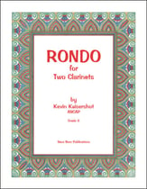 Rondo for Two Clarinets cover